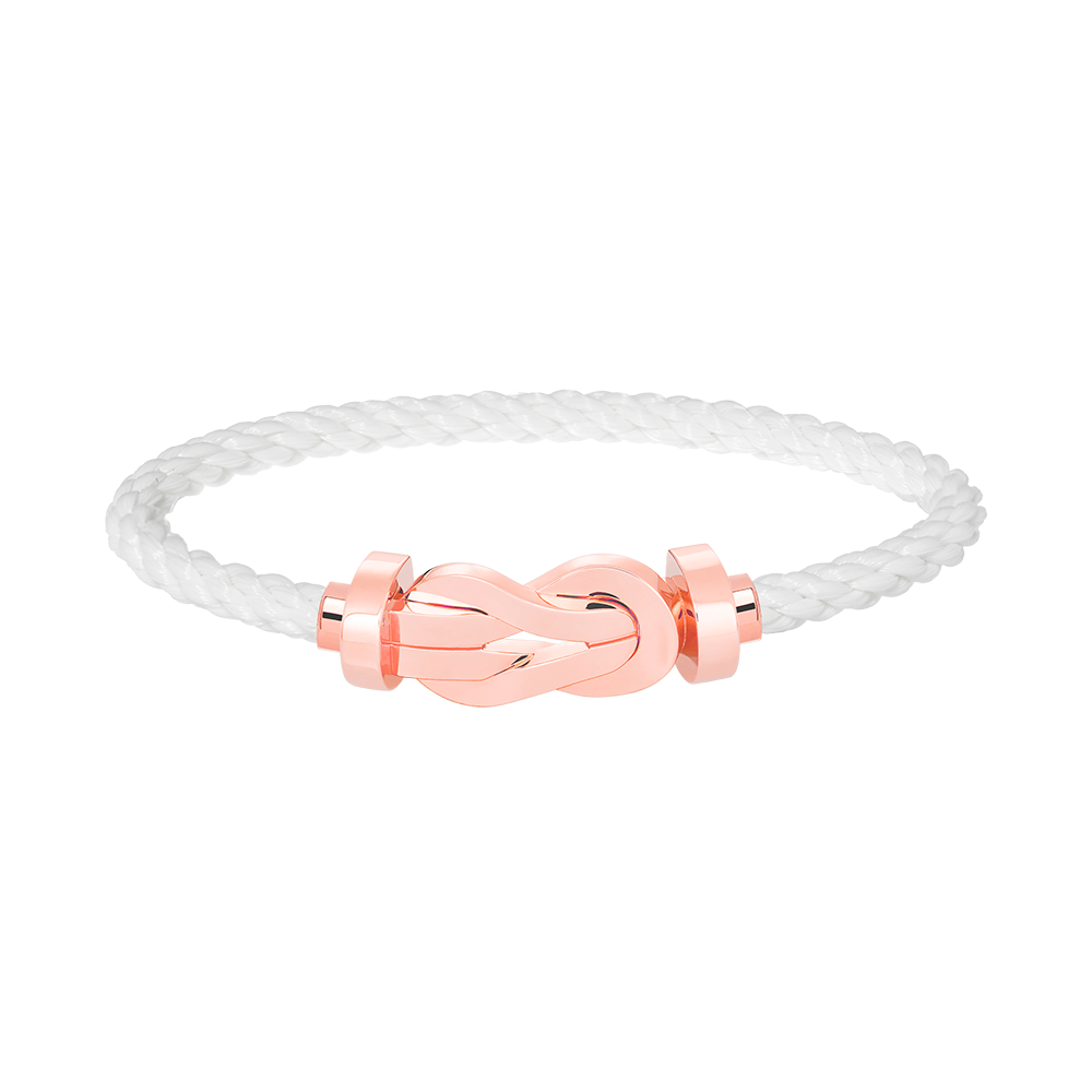 [Angela Jewellery]CHANCE LARGE 8 FIGURE BUCKLE NO DIAMOND BRACELET ROSE GOLD