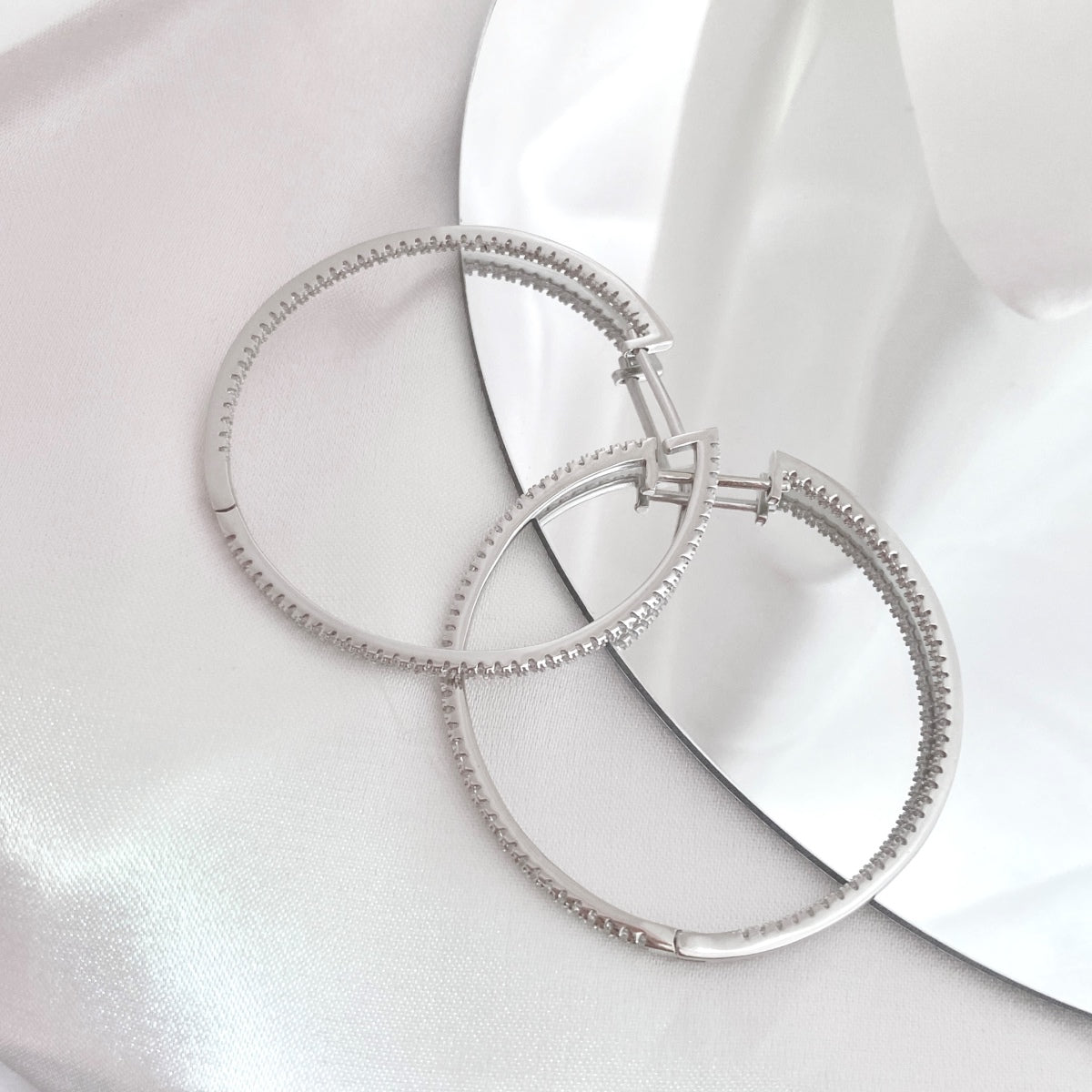Angela Jewelry]Popular Large Hoop Earrings
