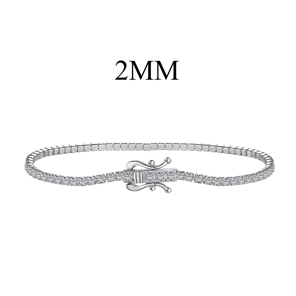 Angela Jewelry]Radiant Colorful Round Cut Party Bracelet