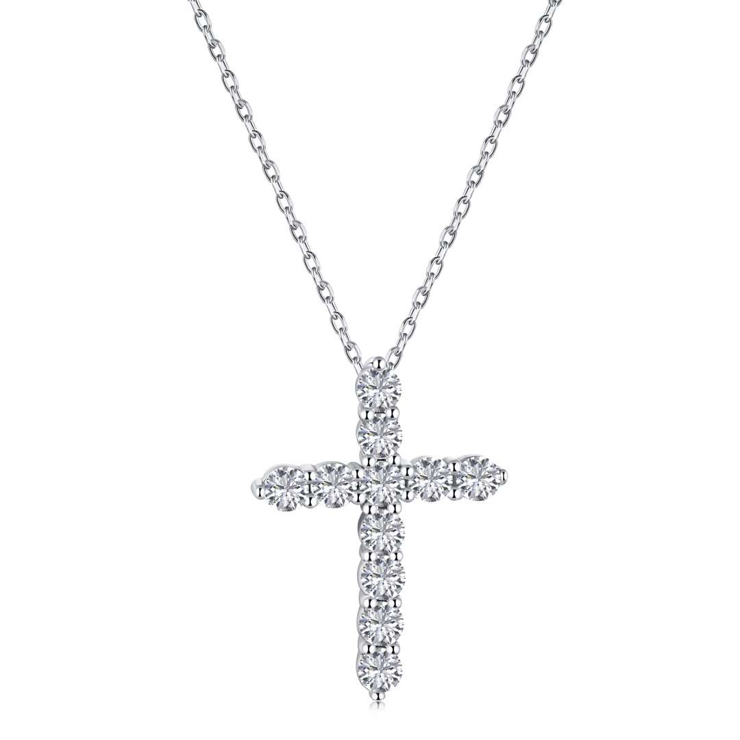 Angela Jewelry]Unique Cross Shape Necklace