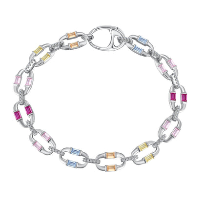 Angela Jewelry]Dazzling Colorful Daily Bracelet