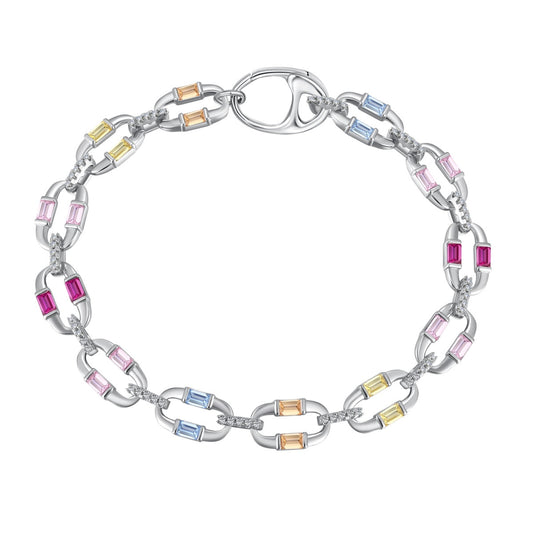 Angela Jewelry]Dazzling Colorful Daily Bracelet