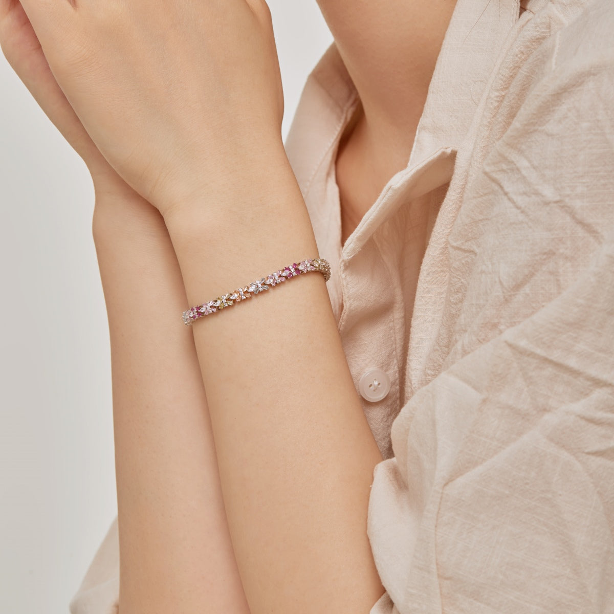 Angela Jewelry]Unique Colorful Butterfly Shape Party Bracelet