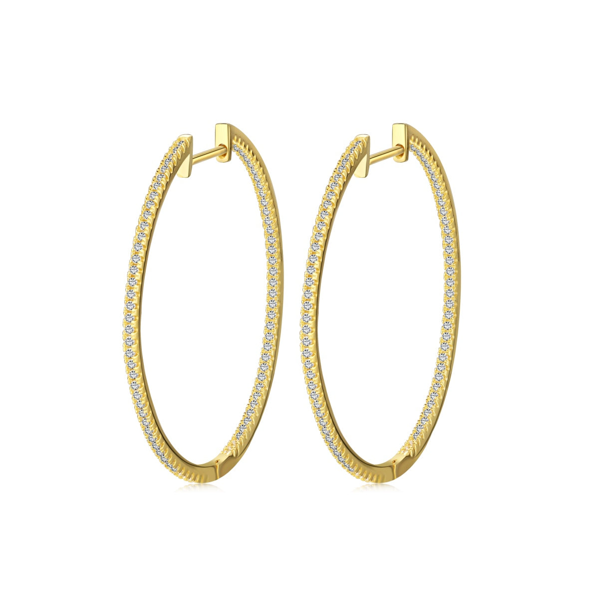 Angela Jewelry]Popular Large Hoop Earrings