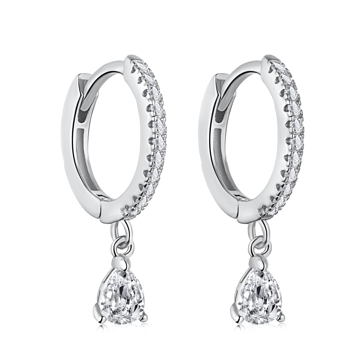 Angela Jewelry]Luxurious Geometric Drop Earrings