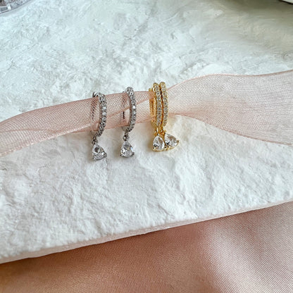 Angela Jewelry]Luxurious Geometric Drop Earrings