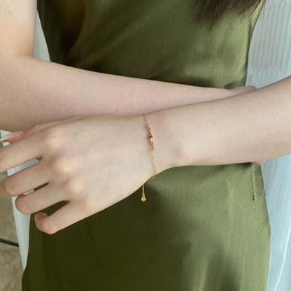 Angela Jewelry]Romantic Heart Shape Lover Bracelet