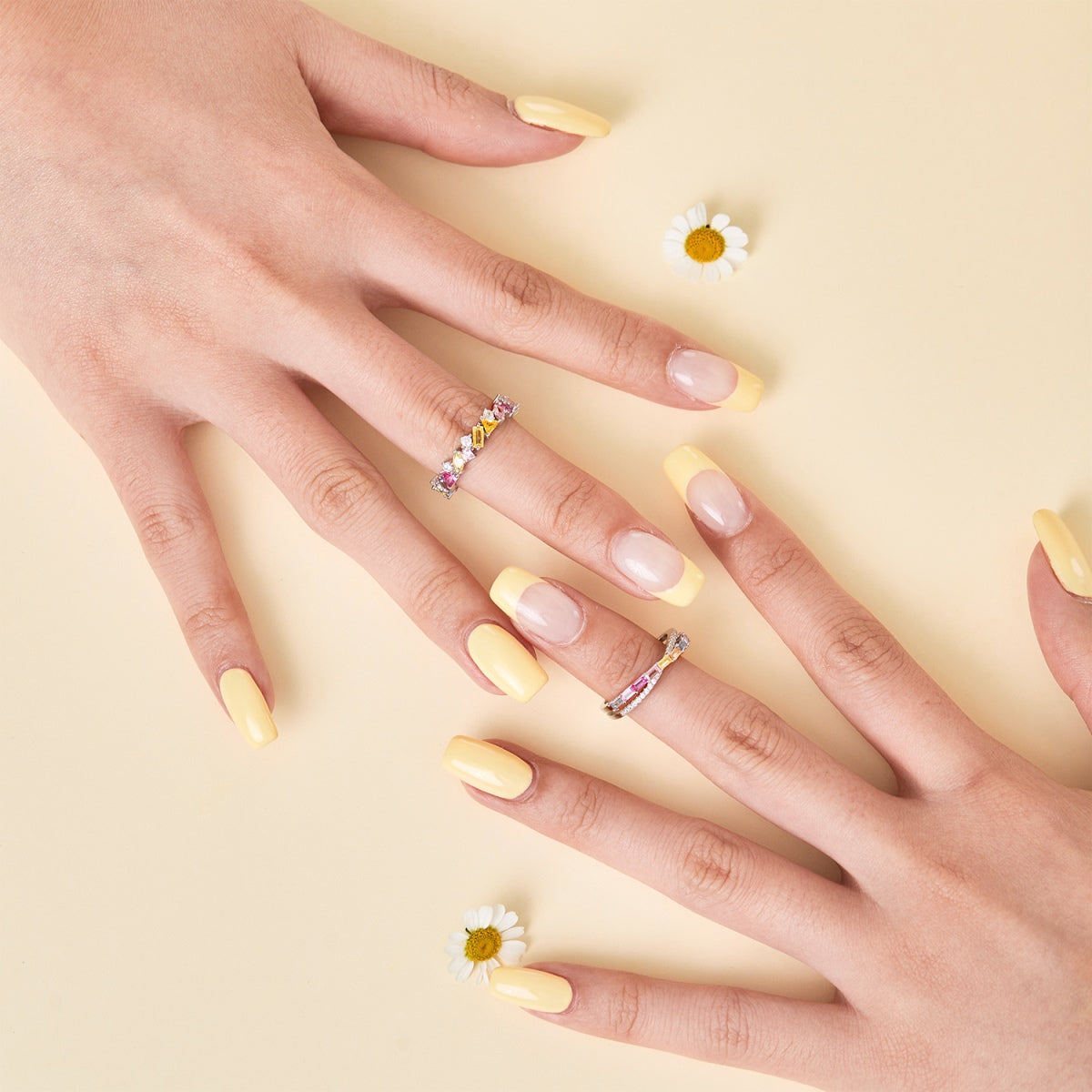 Angela Jewelry]Energetic Elegant Radiant Cut Party Ring