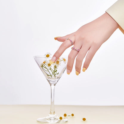 Angela Jewelry]Energetic Elegant Radiant Cut Party Ring