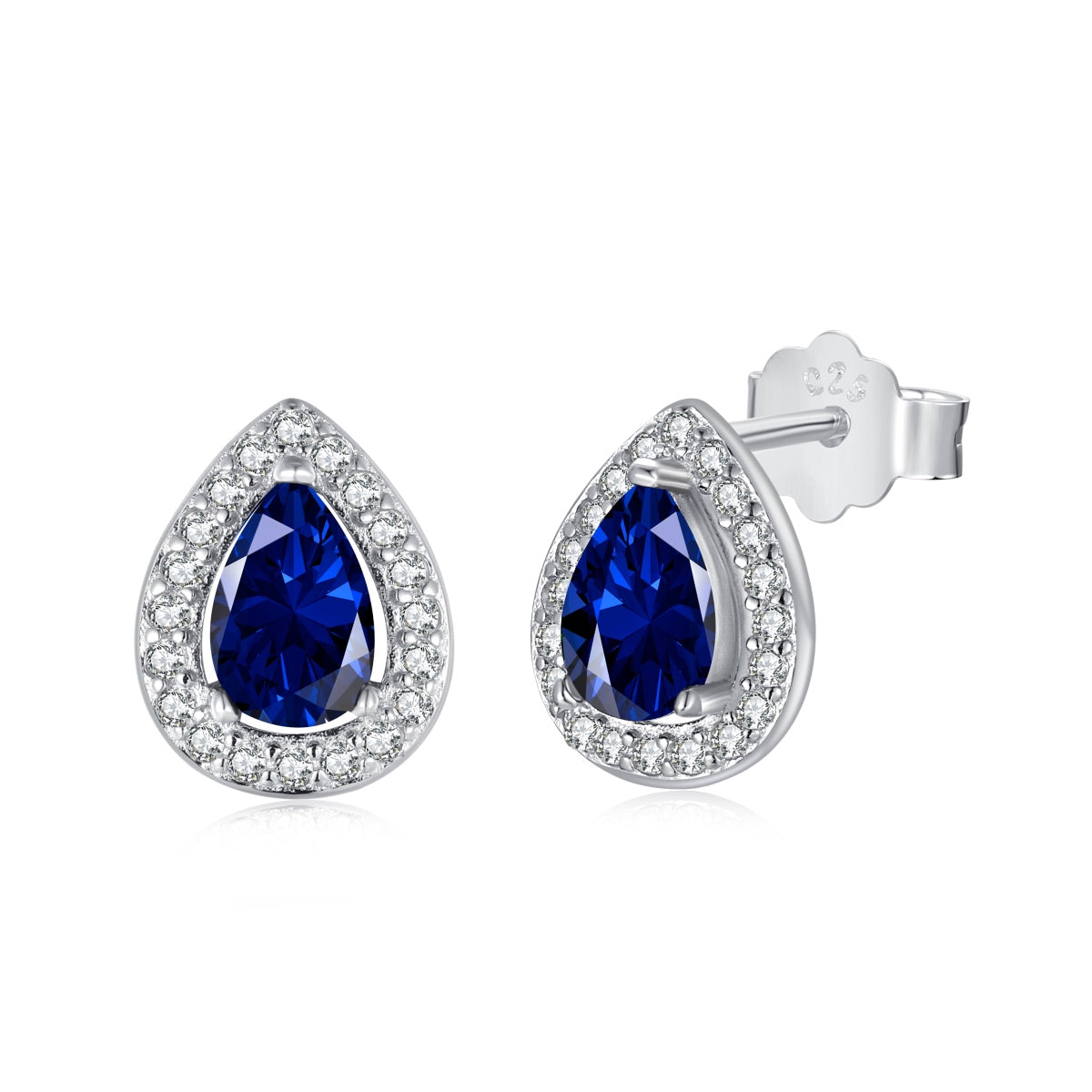 Angela Jewelry]Luxurious Water Drop Shape Earrings