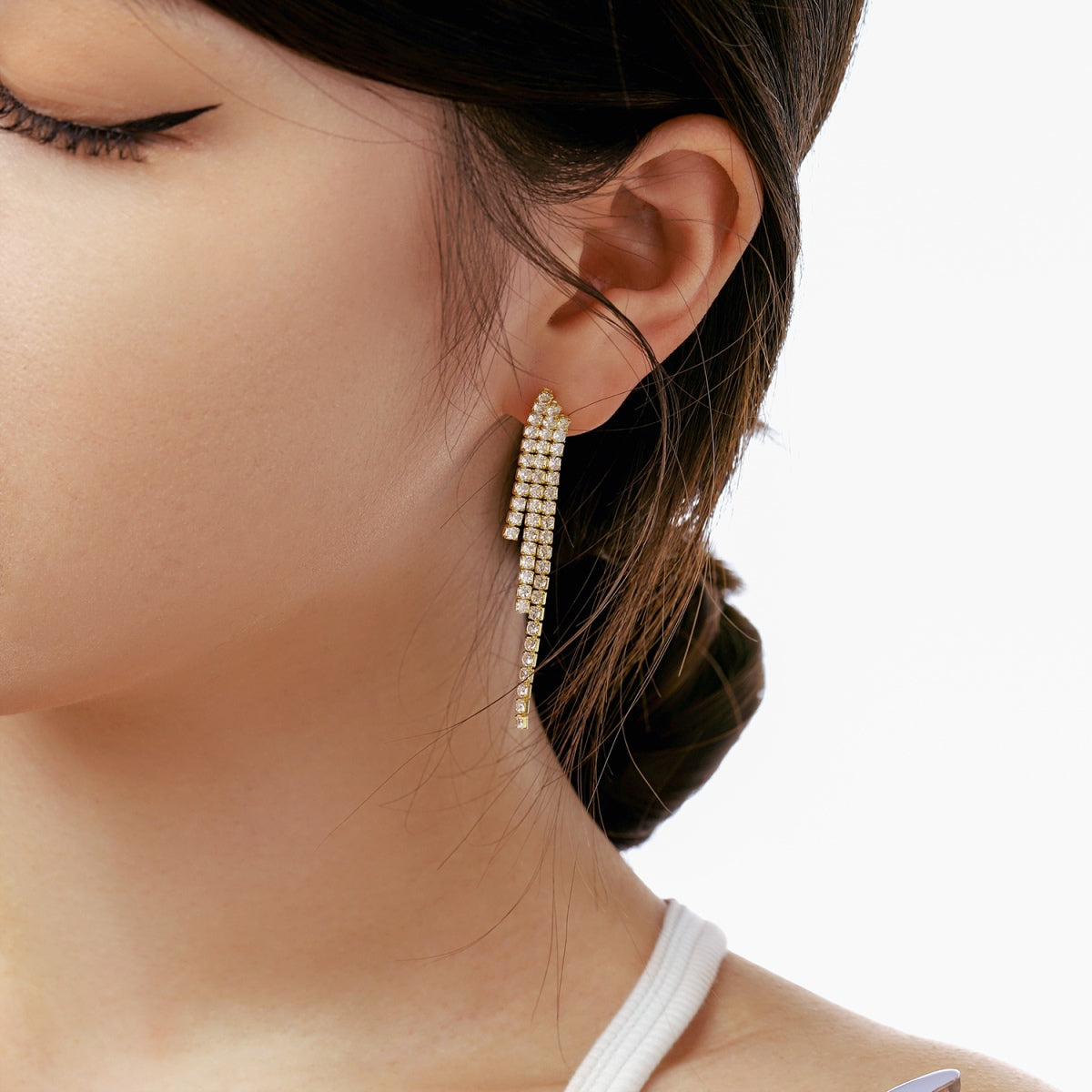 Angela Jewelry]Luxurious Dainty Banquet Earrings