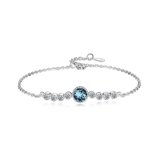 Angela Jewelry]Luxurious Heart Of The Ocean Bracelet