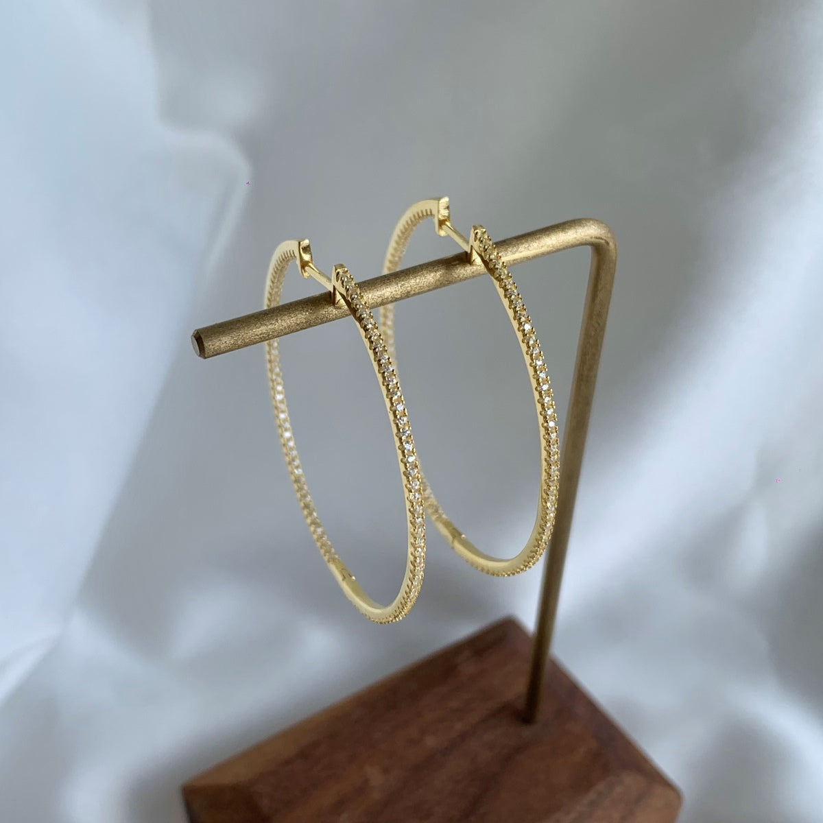 Angela Jewelry]Popular Large Hoop Earrings