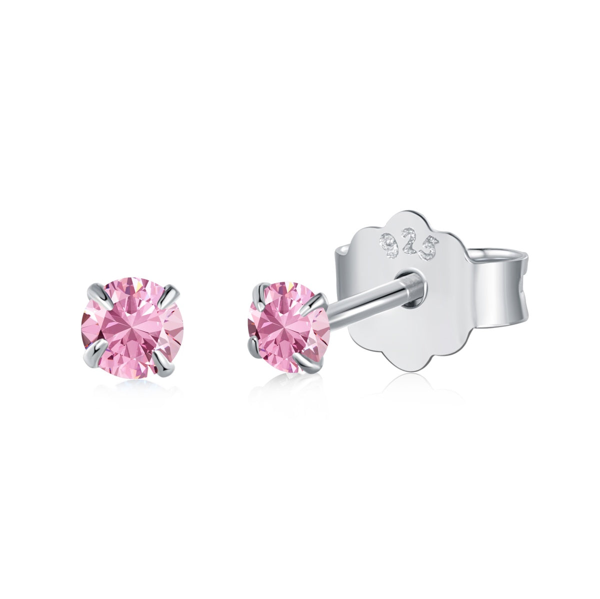 Angela Jewelry]Delicate Solitaire Earrings
