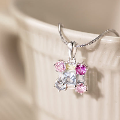 Angela Jewelry]Gorgeous Multi Colorful Necklace