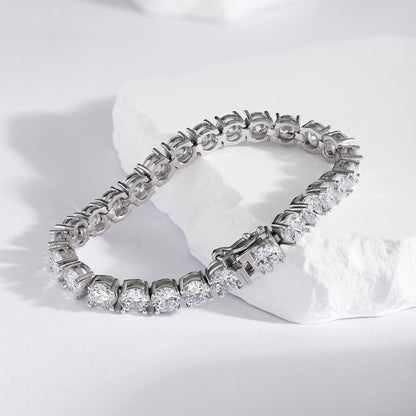 Angela Jewelry]0.75 Carat Dazzling Round Cut Wedding Bracelet