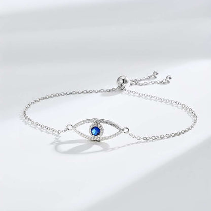 Angela Jewelry]Devil's Eye Hollow Design Bracelet