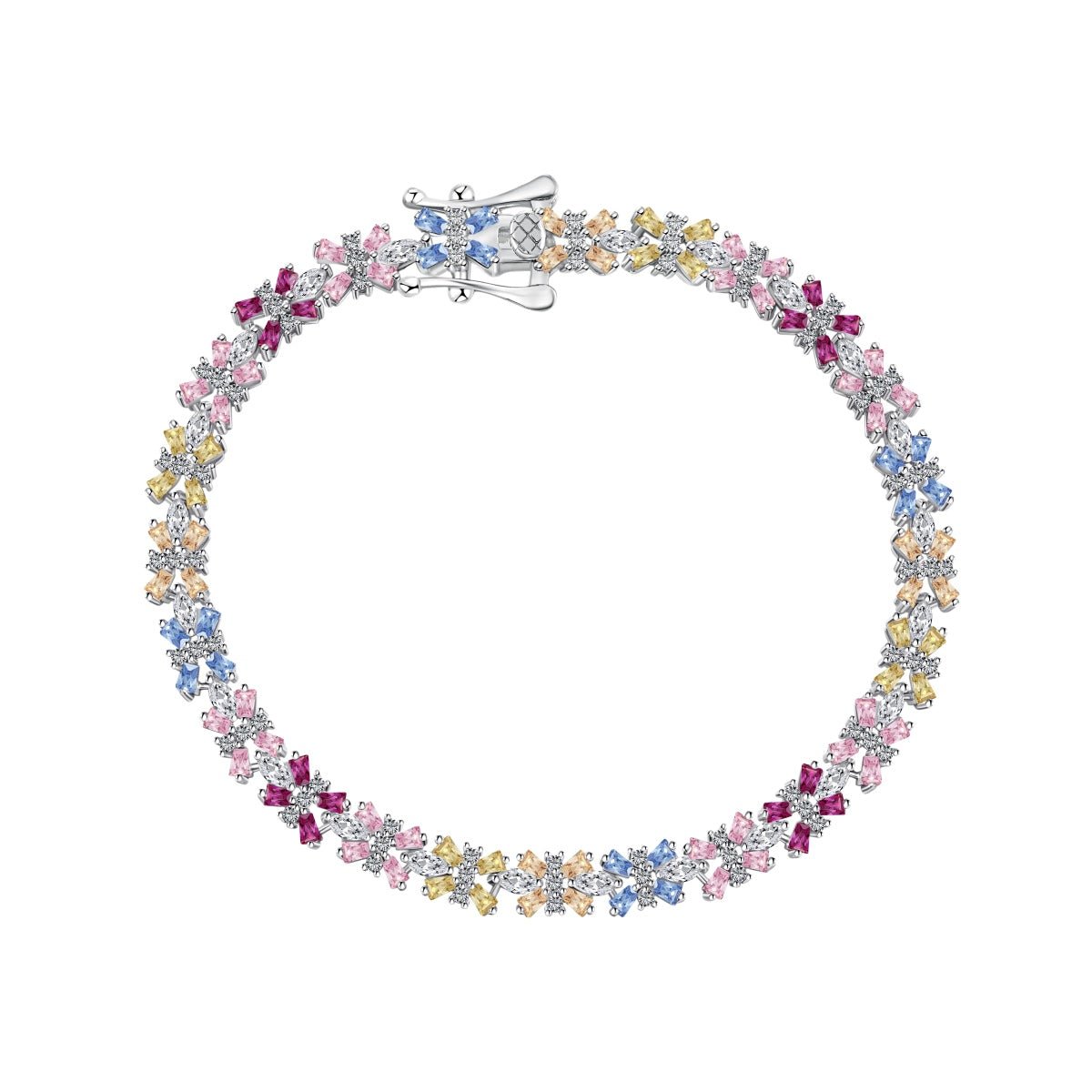 Angela Jewelry]Unique Colorful Butterfly Shape Party Bracelet
