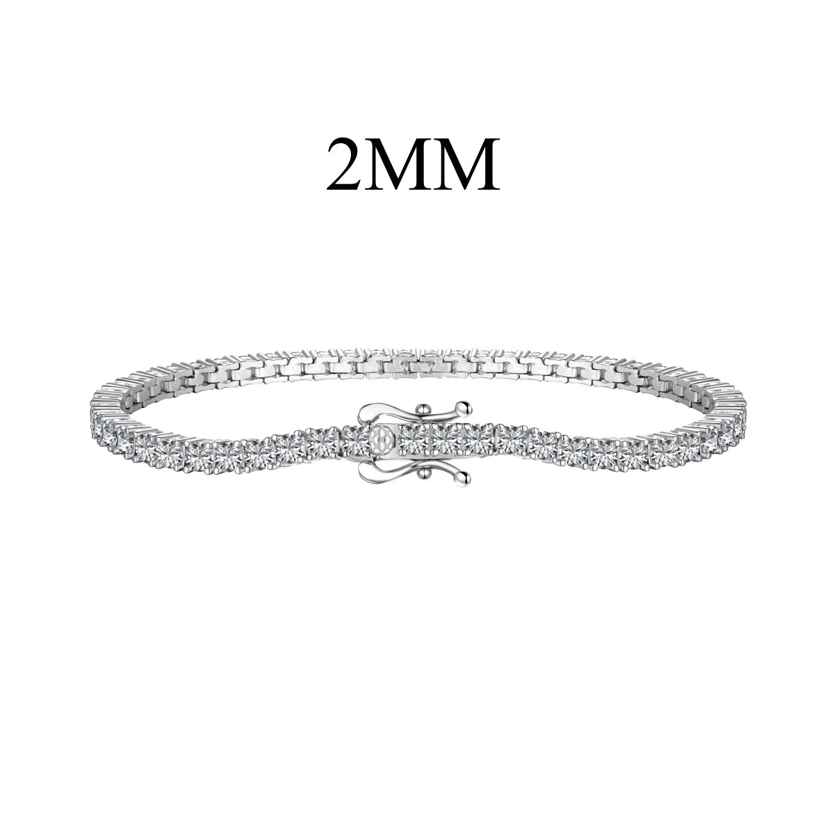 Angela Jewelry]Dazzling Exquisite Round Cut Daily Bracelet