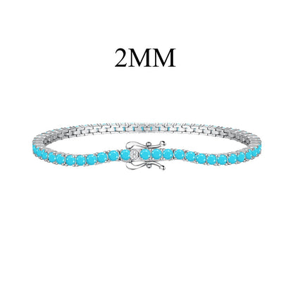 Angela Jewelry]Dazzling Exquisite Round Cut Daily Bracelet