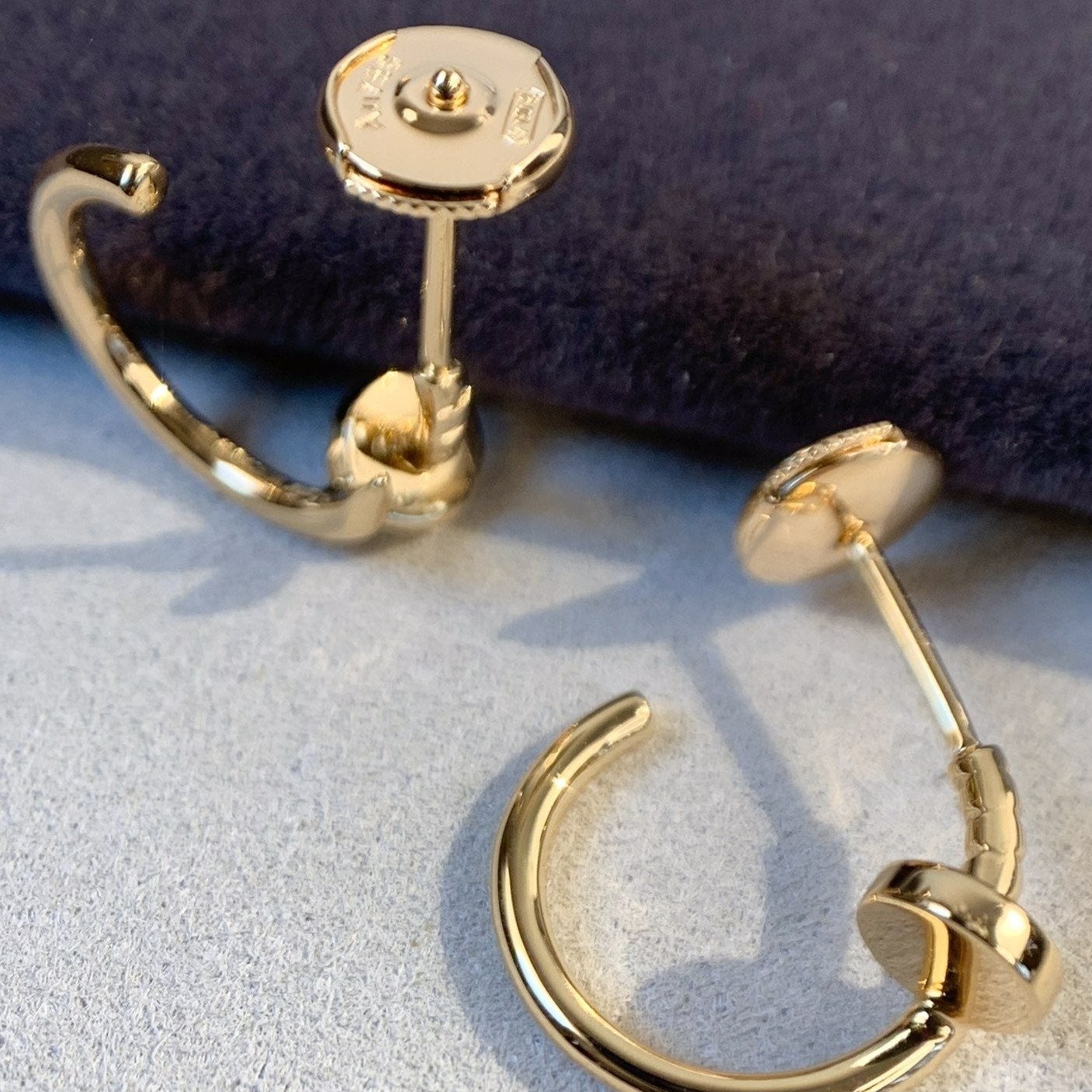 [Angela Jewellery]JUSTE EARRINGS PINK GOLD