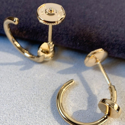 [Angela Jewellery]JUSTE EARRINGS PINK GOLD