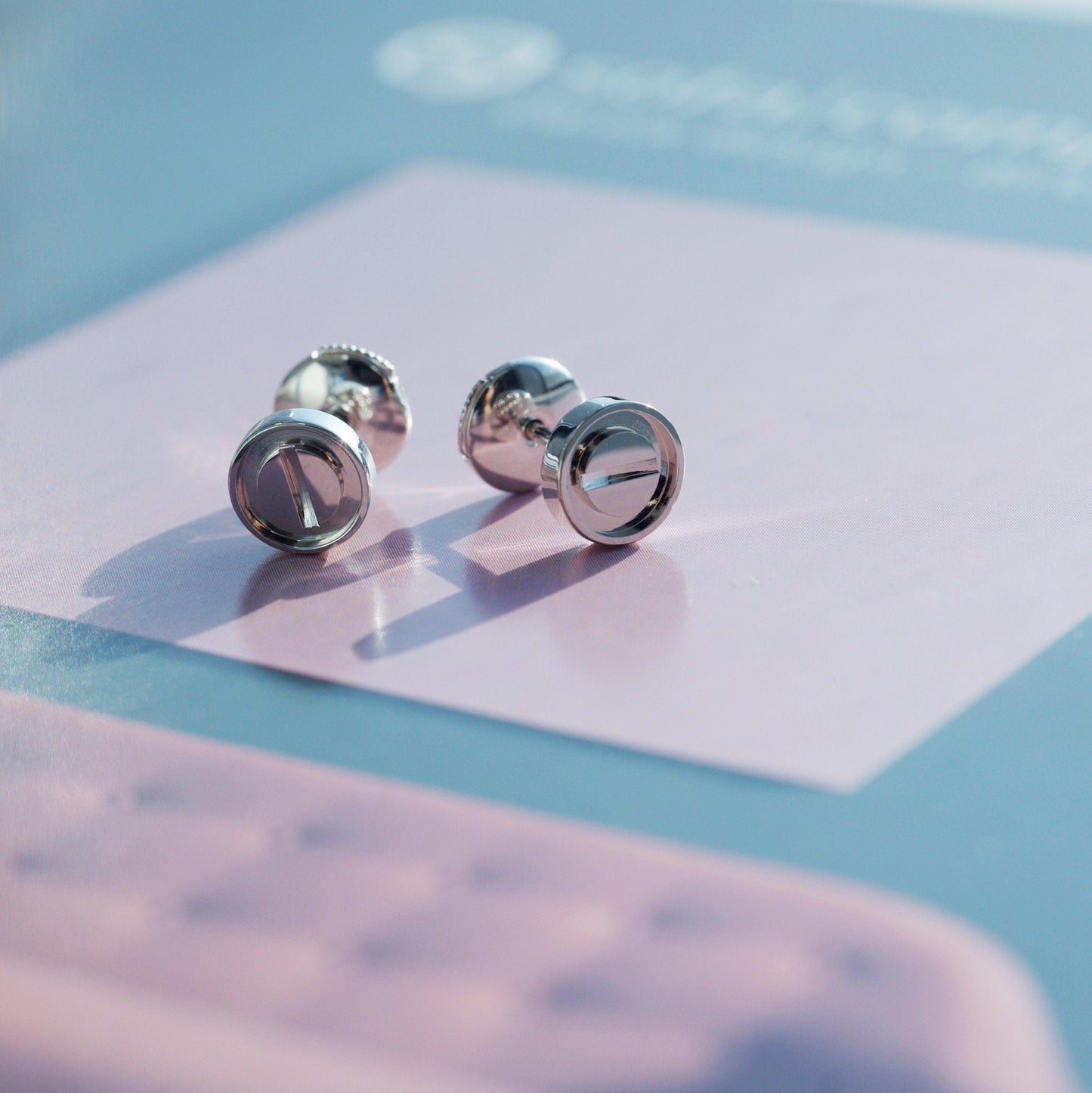 [Angela Jewellery]LOVE EARRINGS SILVER 10MM