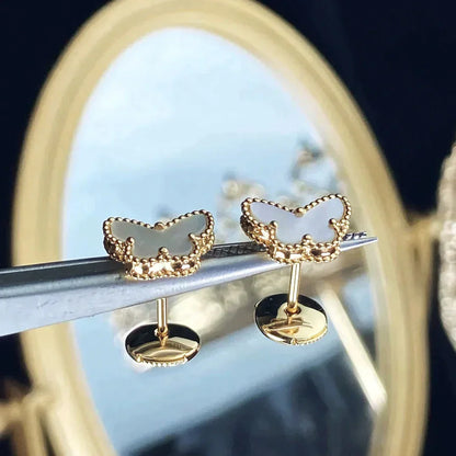 [Angela Jewellery]SWEET BUTTERFLY MOP EARSTUDS
