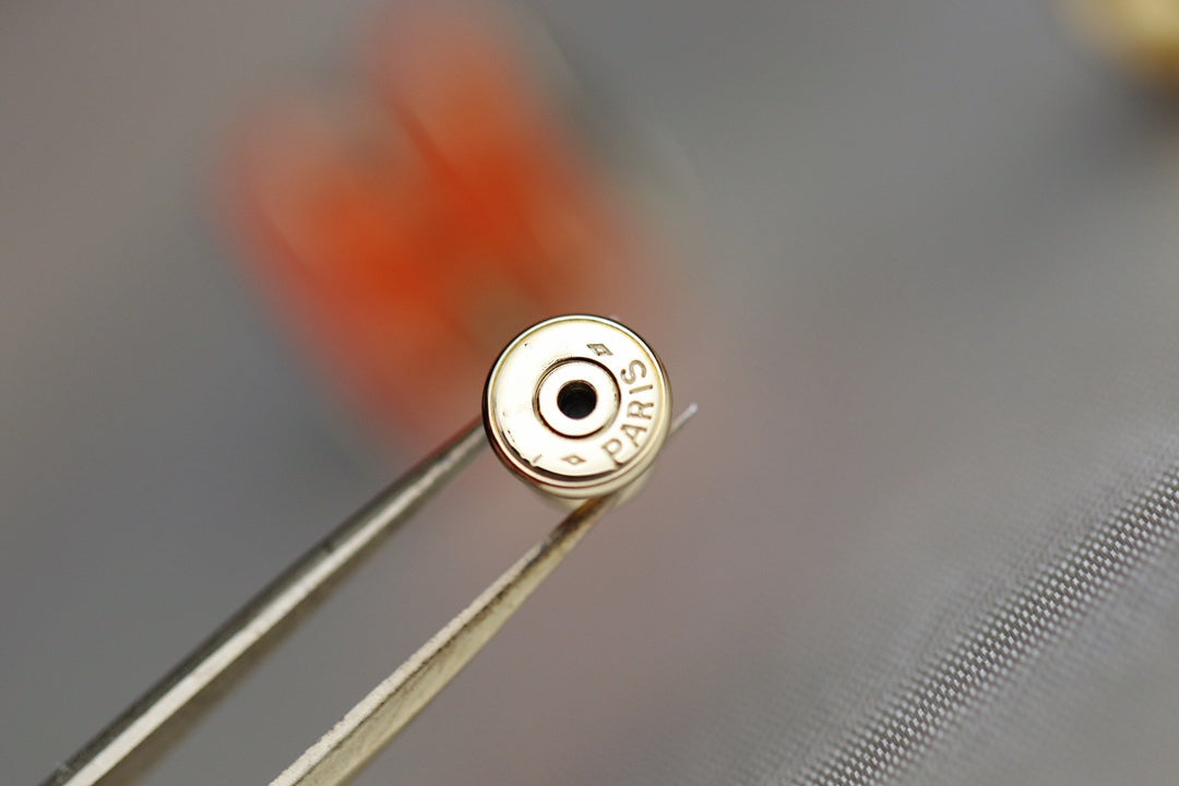 [Angela Jewellery]MINI POP H EARRINGS ORANGE