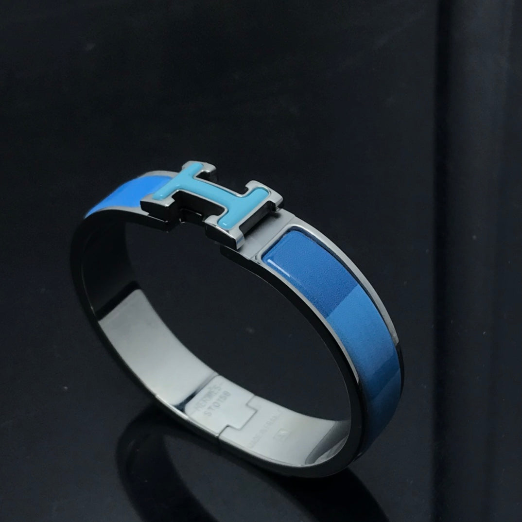 [Angela Jewellery]H BRACELET BLUE RAINBOW CERAMIC