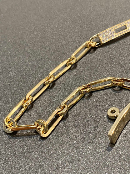 [Angela Jewellery]CHAINE BRACELET SMALL MODEL DIAMOND