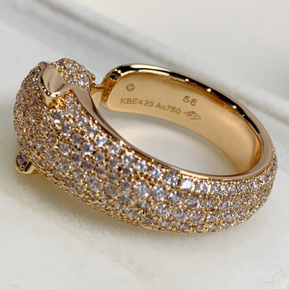[Angela Jewellery]PANTHERE PINK GOLD DIAMOND RING