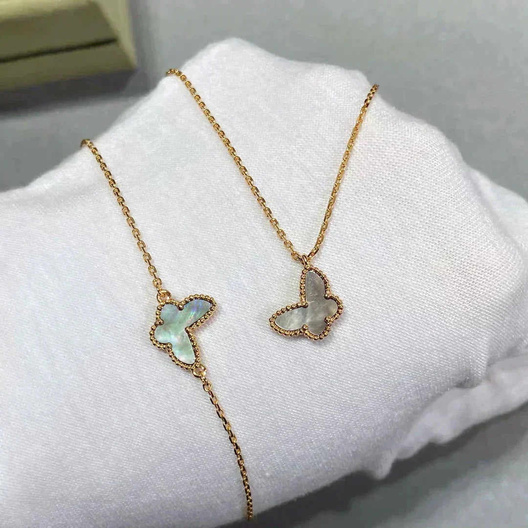 [Angela Jewellery]BUTTERFLY DARK MOP BUTTERFLY BRACELET