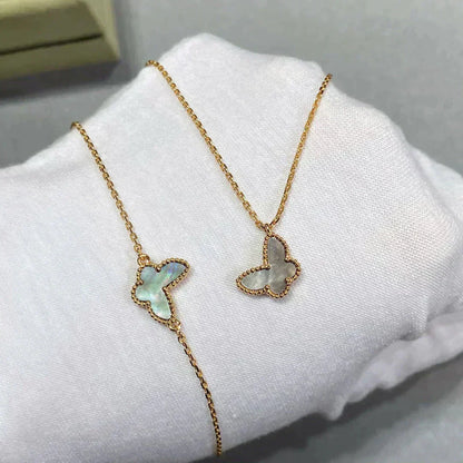 [Angela Jewellery]BUTTERFLY DARK MOP BUTTERFLY BRACELET