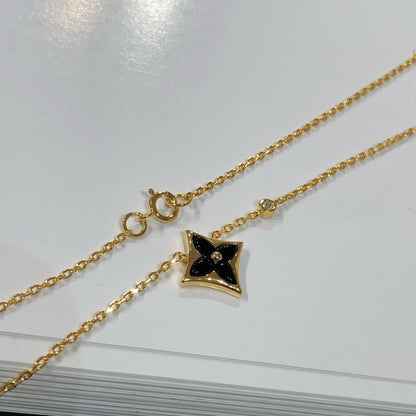 [Angela Jewellery]STAR BLACK MOP NECKLACE
