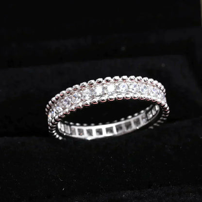 [Angela Jewellery]PERLEE DIAMOND SILVER RING