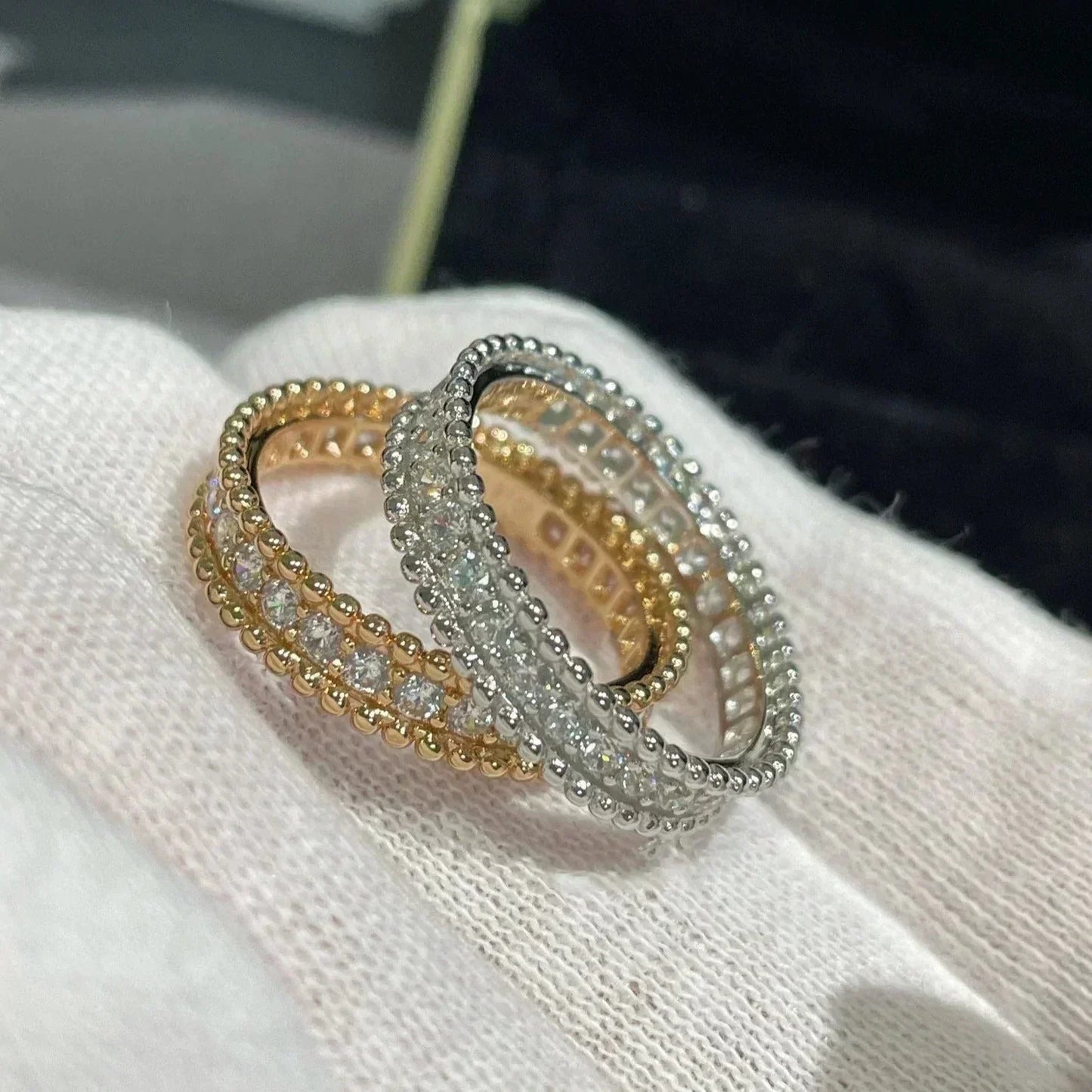 [Angela Jewellery]PERLEE DIAMOND ROSE GOLD RING
