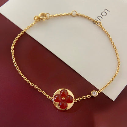 [Angela Jewellery]SUN PEDANT CARNELIAN BRACELET