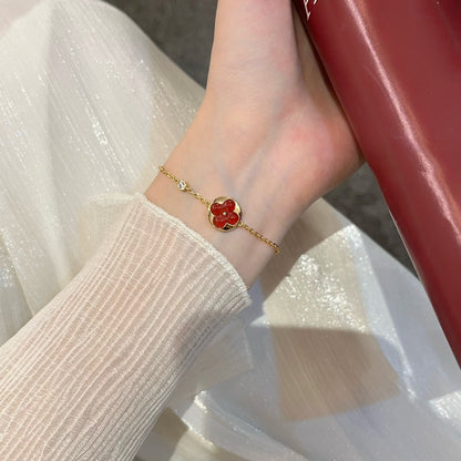 [Angela Jewellery]SUN PEDANT CARNELIAN BRACELET