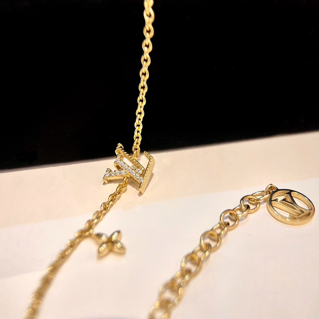 [Angela Jewellery]LOGO STAR MOTIF GOLD BRACELET