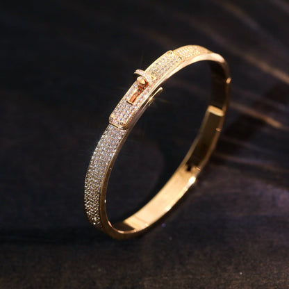 [Angela Jewellery]KELLY BRACELET DIAMOND PAVED