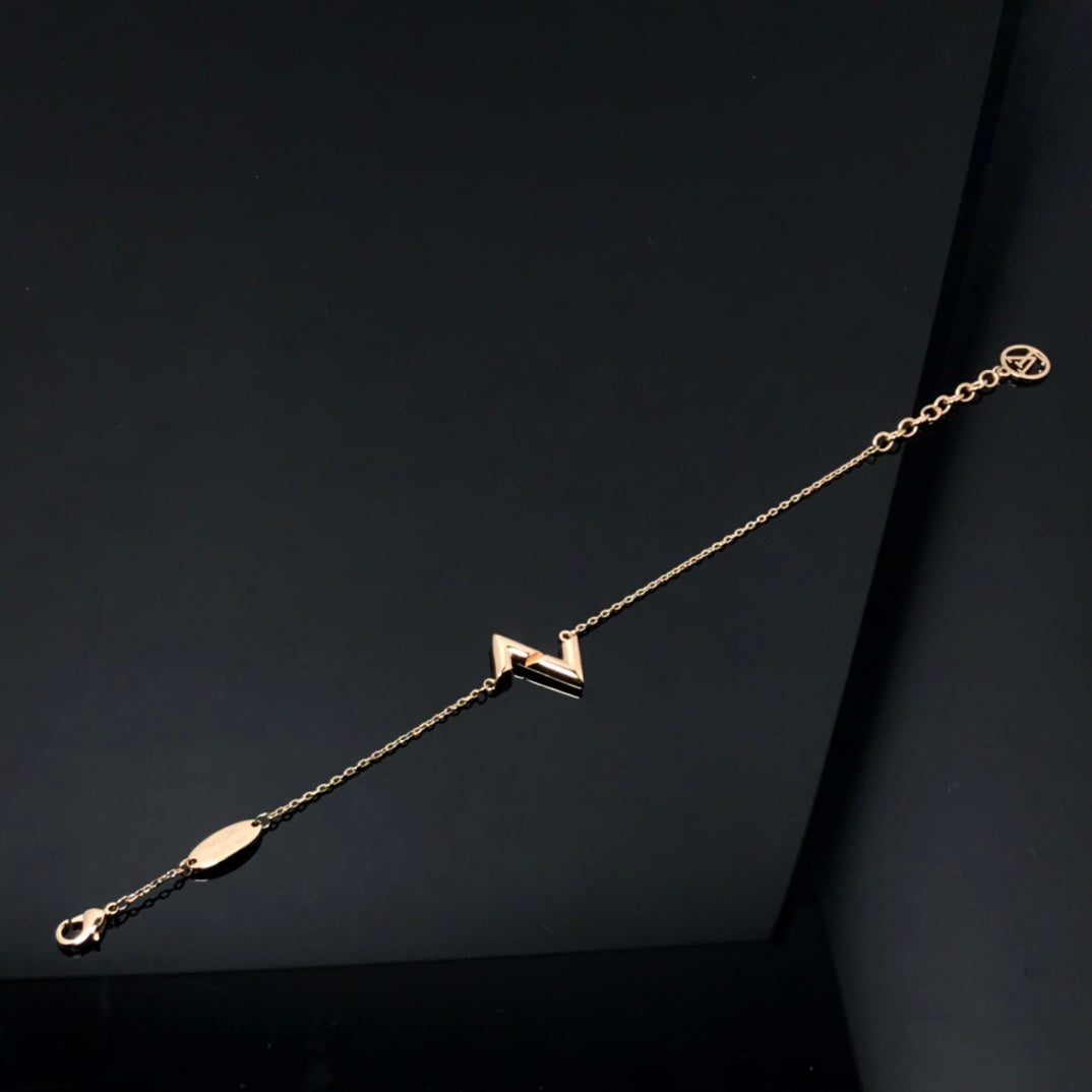 [Angela Jewellery]VOLT LV LOGO BRACELET