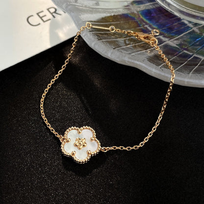[Angela Jewellery]LUCKY SPRING ROSE GOLD MOP BRACELET