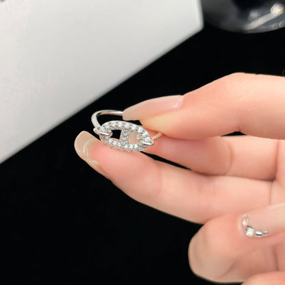 [Angela Jewellery]RONDE SMALL SILVER DIAMOND RING