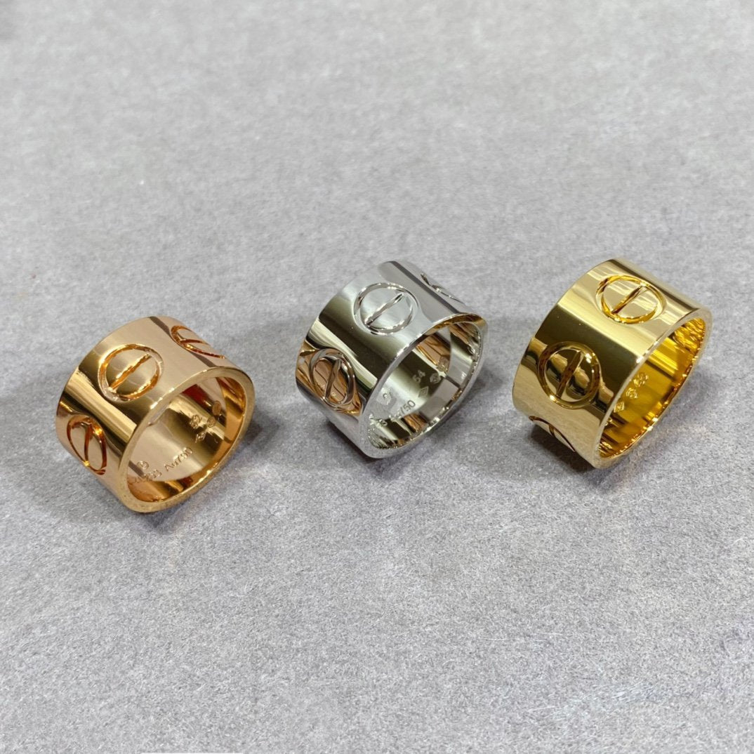 [Angela Jewellery]LOVE 11MM LARGE RING