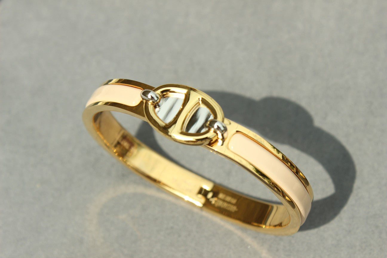 [Angela Jewellery]CLIC CHAINE GOLD BRACELET