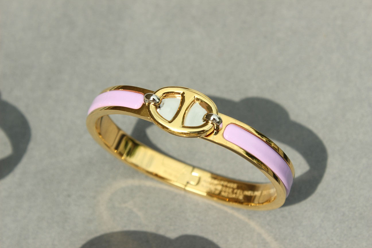 [Angela Jewellery]CLIC CHAINE GOLD BRACELET