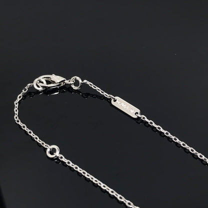 [Angela Jewellery]CLOVER PIETERSITE SILVER LONG NECKLACE