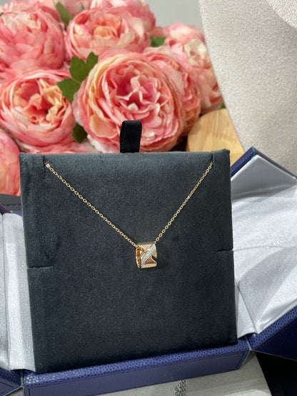 [Angela Jewellery]LIENS EVIDENCE DIAMOND NECKLACE