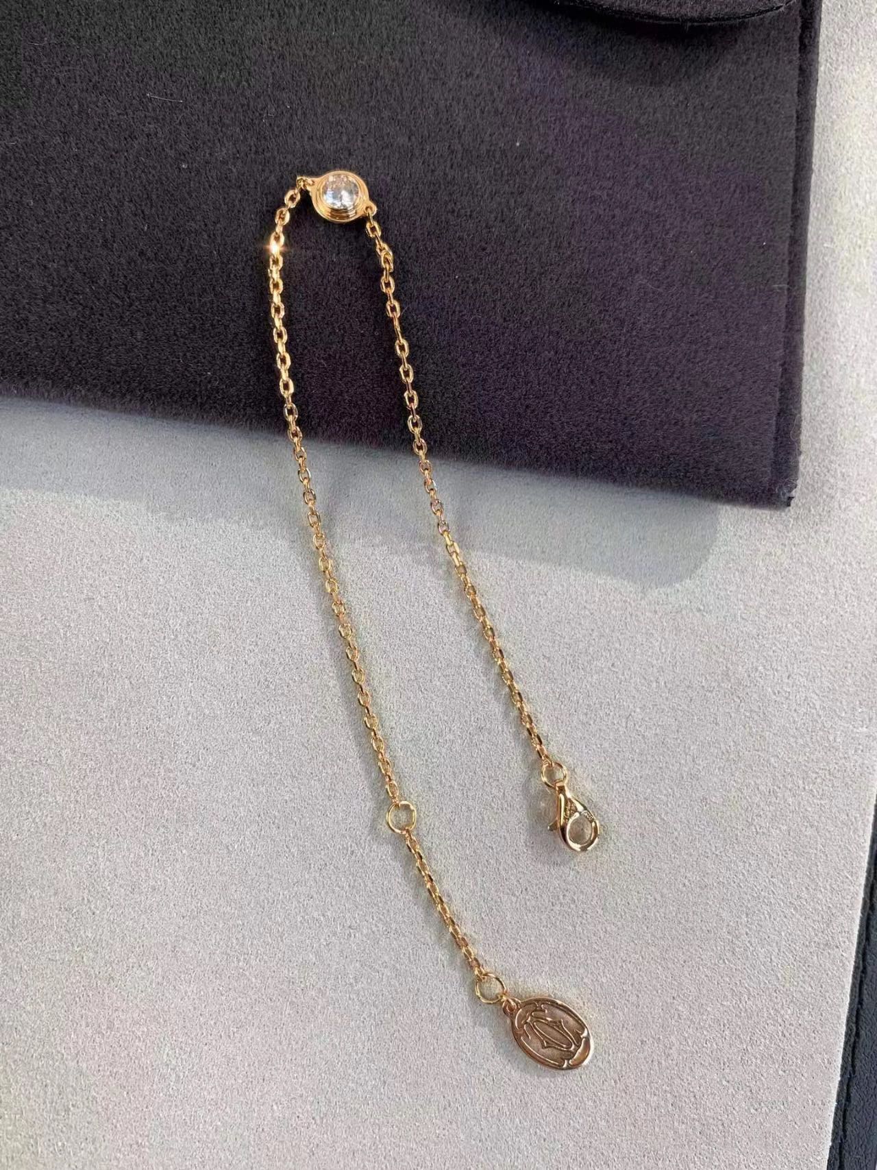 [Angela Jewellery]DAMOUR DIAMOND LINK BRACELET